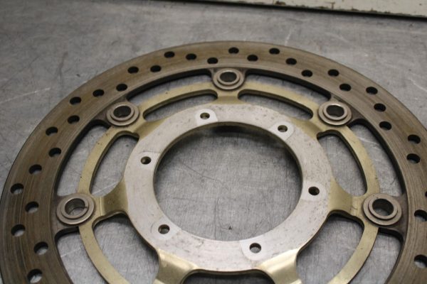 01-06 HONDA CBR600F4I FRONT LEFT RIGHT BRAKE ROTORS DISCS 45120-MBW-E11 BB626 - Image 11