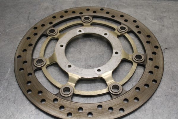 01-06 HONDA CBR600F4I FRONT LEFT RIGHT BRAKE ROTORS DISCS 45120-MBW-E11 BB626 - Image 9