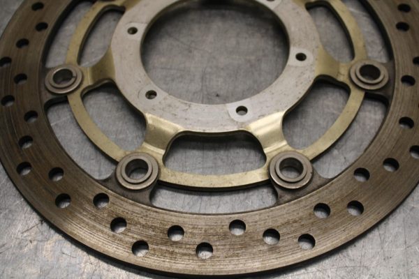 01-06 HONDA CBR600F4I FRONT LEFT RIGHT BRAKE ROTORS DISCS 45120-MBW-E11 BB626 - Image 10