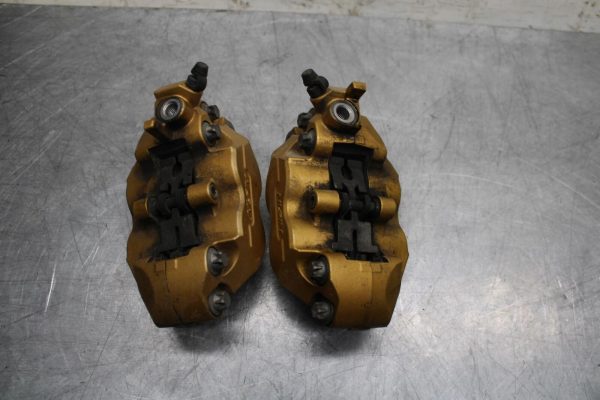 03-06 KAWASAKI Z1000 RIGHT LEFT FRONT BRAKE CALIPER SET PAIR CALIPERS BB487 - Image 7