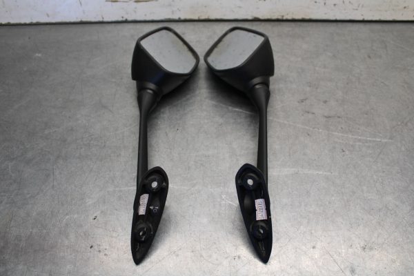 15-17 YAMAHA YZF R3 REAR VIEW MIRROR SET PAIR MIRRORS BB651 - Image 3