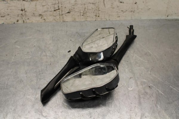 2004 Suzuki Intruder 1500 VL1500 MIRRORS REARVIEW LEFT RIGHT PAIR BB573 - Image 12