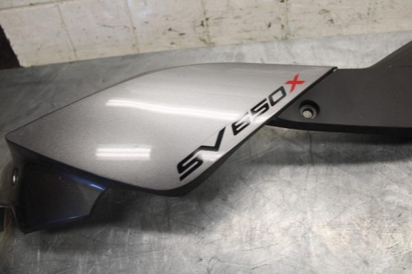 2017 Suzuki SV650X ABS LEFT FRONT UPPER MID SIDE FAIRING COWL PLASTIC BB512 - Image 4