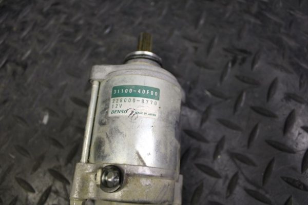 02 SUZUKI GSXR1000 ENGINE STARTING STARTER MOTOR -DC 12V bb171 - Image 6