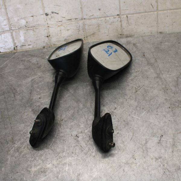 2003 Yamaha YZF R1 REAR VIEW MIRROR SET PAIR MIRRORS BB50