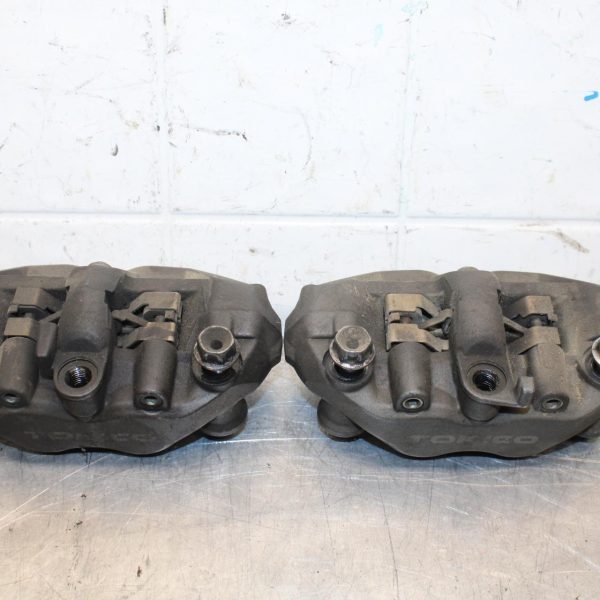 2007 Honda CBR600RR RIGHT LEFT FRONT BRAKE CALIPER SET PAIR CALIPERS BB596