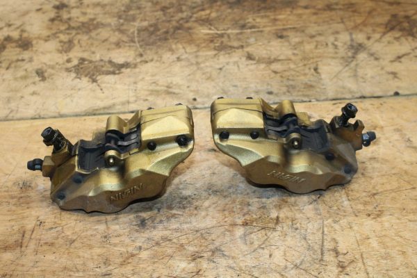 98-05 HONDA SUPER HAWK 1000 VTR1000F RIGHT LEFT FRONT BRAKE CALIPER SET BB341 - Image 6