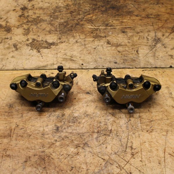 98-05 HONDA SUPER HAWK 1000 VTR1000F RIGHT LEFT FRONT BRAKE CALIPER SET BB341