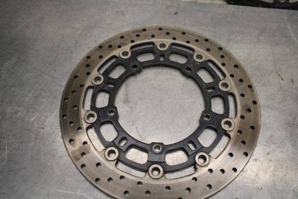 2006 Yamaha YZF R6 FRONT LEFT RIGHT BRAKE ROTORS DISCS 2C0-2581T-00-00 BB560 - Image 7