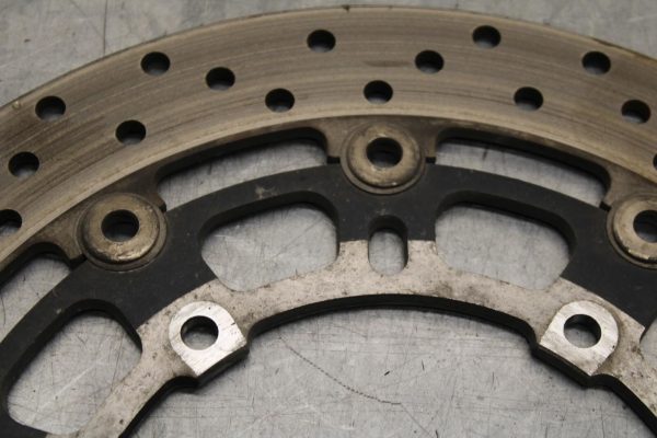 2006 Yamaha YZF R6 FRONT LEFT RIGHT BRAKE ROTORS DISCS 2C0-2581T-00-00 BB560 - Image 10