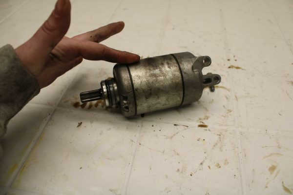 08-16 YAMAHA YZF R6 ENGINE STARTING STARTER MOTOR -DC 12V BB406 - Image 5