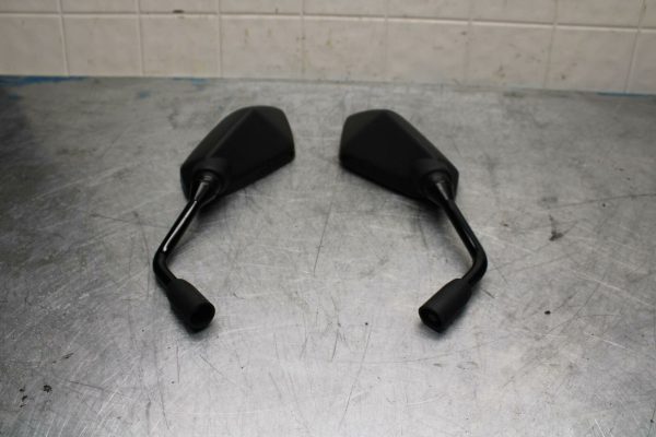 10-13 KAWASAKI Z1000 REAR VIEW MIRROR SET PAIR MIRRORS BB421 - Image 4