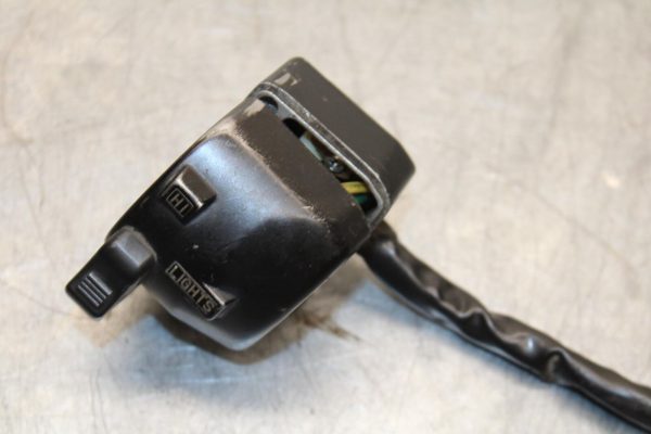 1977 Yamaha XS750 LEFT CLIP ON HANDLE HORN SIGNALS SWITCH SWITCHES BB554 - Image 10