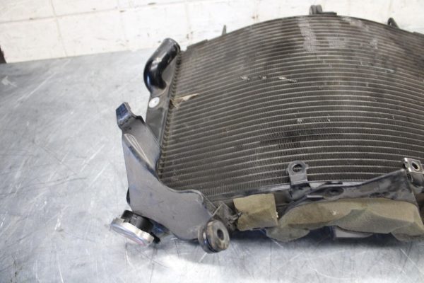 2008 Yamaha YZF R6 ENGINE RADIATOR MOTOR COOLER COOLING RADIATER BB521 - Image 7