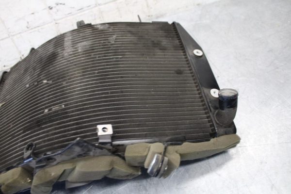 2008 Yamaha YZF R6 ENGINE RADIATOR MOTOR COOLER COOLING RADIATER BB521 - Image 9