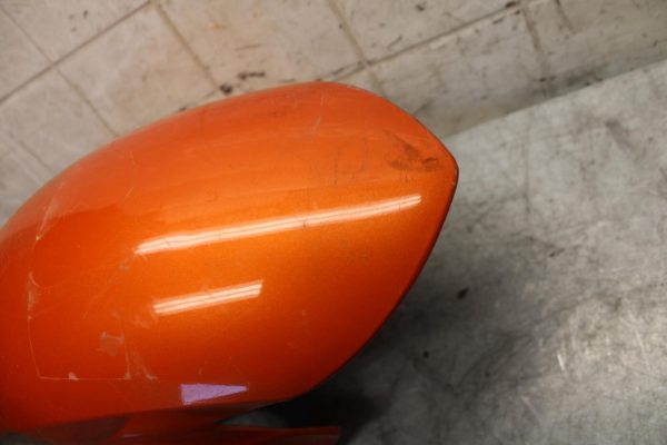 2009 Yamaha YZF R6 ORANGE FRONT WHEEL FENDER COWL FAIRING BB532 - Image 5