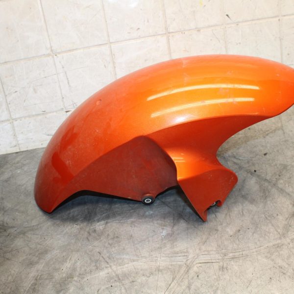 2009 Yamaha YZF R6 ORANGE FRONT WHEEL FENDER COWL FAIRING BB532