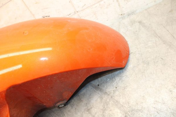 2009 Yamaha YZF R6 ORANGE FRONT WHEEL FENDER COWL FAIRING BB532 - Image 10