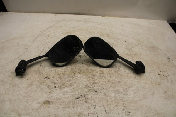 08 YAMAHA YZF R6 2c0 REAR VIEW MIRROR SET PAIR MIRRORS BB365 - Image 7