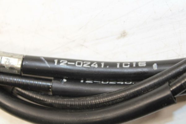 11-12 KAWASAKI NINJA 400 EX400 C THROTTLE CABLES LINES BB358 - Image 5