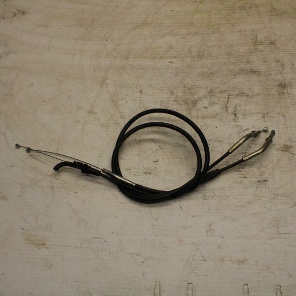 11-12 KAWASAKI NINJA 400 EX400 C THROTTLE CABLES LINES BB358