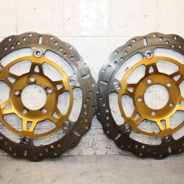 1997 Suzuki Bandit 1200 GSF1200S AFTERMARKET FRONT LEFT RIGHT BRAKE ROTORS BB559