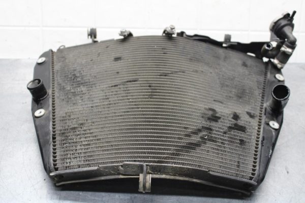 2008 Honda CBR1000RR ENGINE RADIATOR MOTOR COOLER COOLING RADIATER BB579 - Image 11