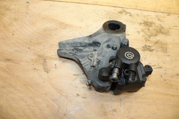 12-14 BMW S1000RR REAR BACK BRAKE CALIPER W MOUNT BRACKET BREMBO BB317 - Image 9