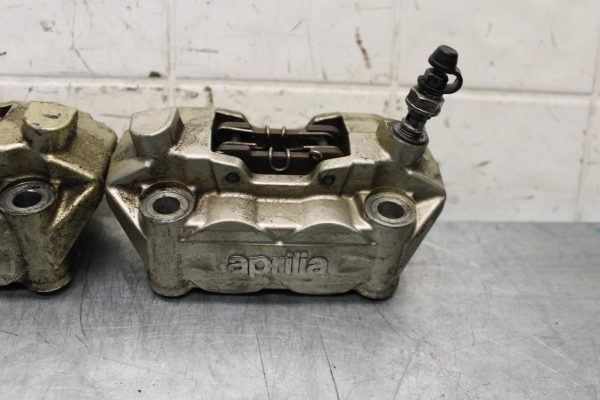 2008 Aprilia Shiver 750 SL750 RIGHT LEFT FRONT BRAKE CALIPER SET  CALIPERS BB551 - Image 4