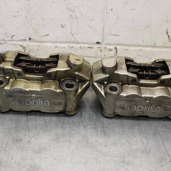 2008 Aprilia Shiver 750 SL750 RIGHT LEFT FRONT BRAKE CALIPER SET  CALIPERS BB551