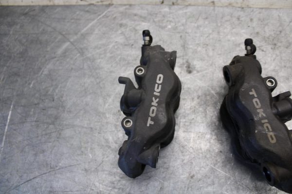 2009 Honda CBR600RR RIGHT LEFT FRONT BRAKE CALIPER SET PAIR CALIPERS BB536 - Image 3