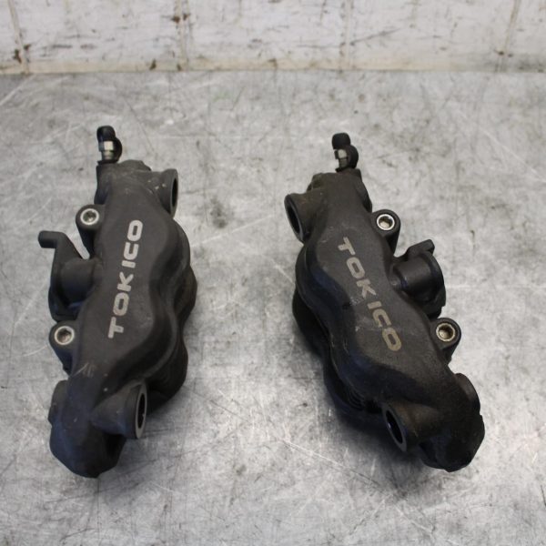 2009 Honda CBR600RR RIGHT LEFT FRONT BRAKE CALIPER SET PAIR CALIPERS BB536