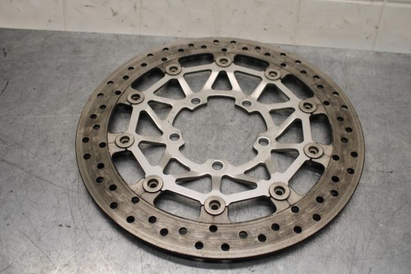 2009 Triumph Daytona 675 FRONT LEFT RIGHT BRAKE ROTORS DISCS T2021040 BB584 - Image 9