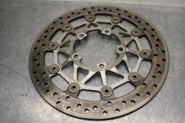 2009 Triumph Daytona 675 FRONT LEFT RIGHT BRAKE ROTORS DISCS T2021040 BB584 - Image 10