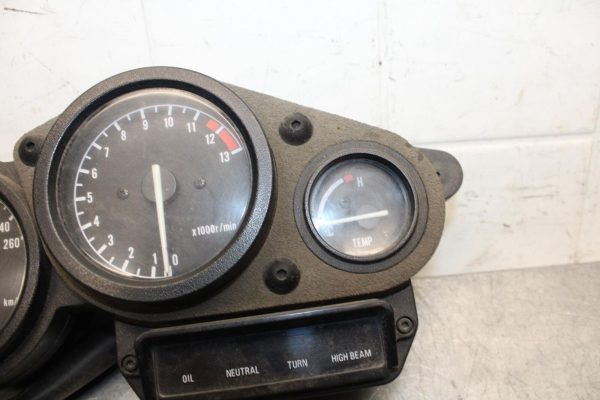 89-90 YAMAHA FZR600 SPEEDO  GAUGES DISPLAY CLUSTER SPEEDOMETER TACHOMETER BB76 - Image 6