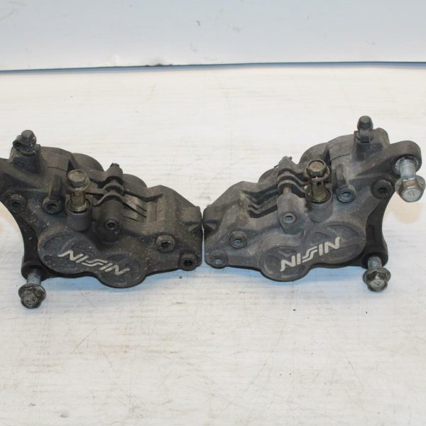 93-96 SUZUKI GSXR750W RIGHT LEFT FRONT BRAKE CALIPER SET PAIR CALIPERS BB266