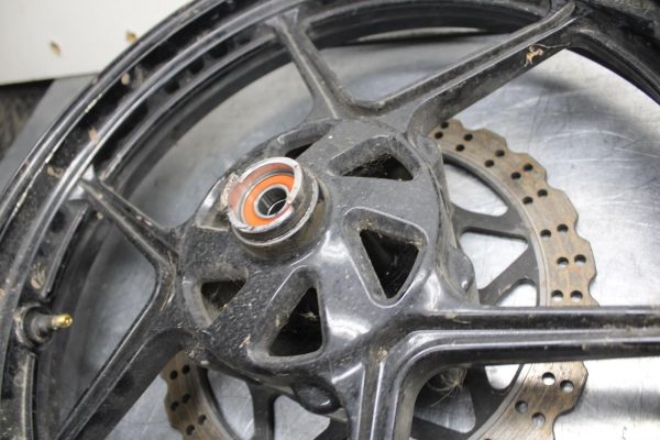 08-12 KAWASAKI NINJA 250R EX250J FRONT WHEEL RIM DISC ROTOR BB612 - Image 11