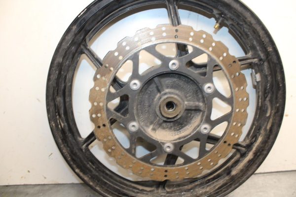 08-12 KAWASAKI NINJA 250R EX250J FRONT WHEEL RIM DISC ROTOR BB612 - Image 4