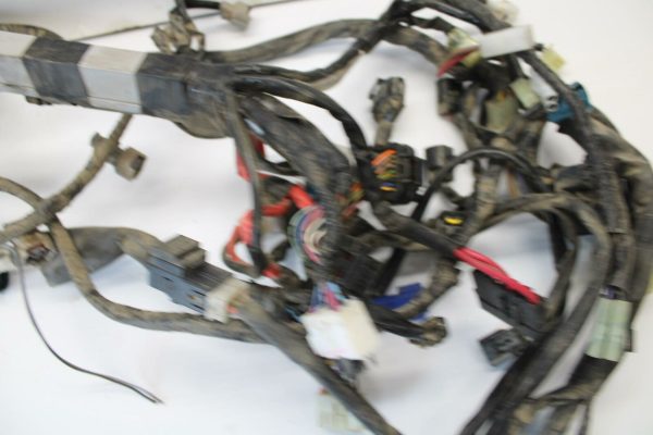 08-16 YAMAHA YZF R6 MAIN ENGINE WIRING HARNESS MOTOR WIRE LOOM BB273 - Image 4