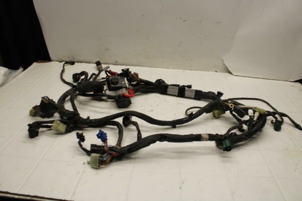 08-16 YAMAHA YZF R6 MAIN ENGINE WIRING HARNESS MOTOR WIRE LOOM BB406 - Image 7