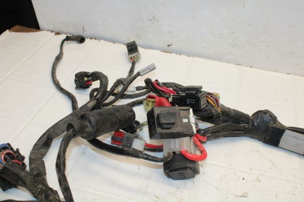 08-16 YAMAHA YZF R6 MAIN ENGINE WIRING HARNESS MOTOR WIRE LOOM BB406 - Image 8