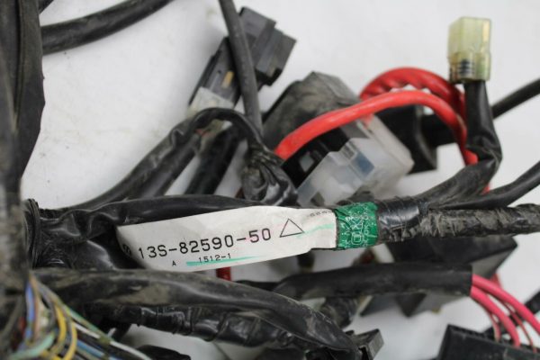 08-17 YAMAHA YZF R6 MAIN ENGINE WIRING HARNESS MOTOR WIRE LOOM BB354 - Image 4