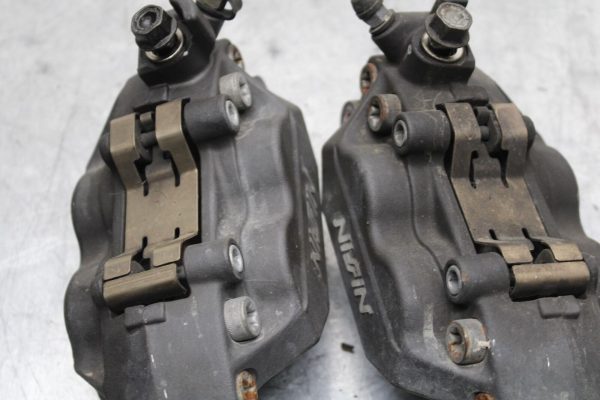 2006 Honda CBR600F4i RIGHT LEFT FRONT BRAKE CALIPER SET PAIR CALIPERS BB567 - Image 12