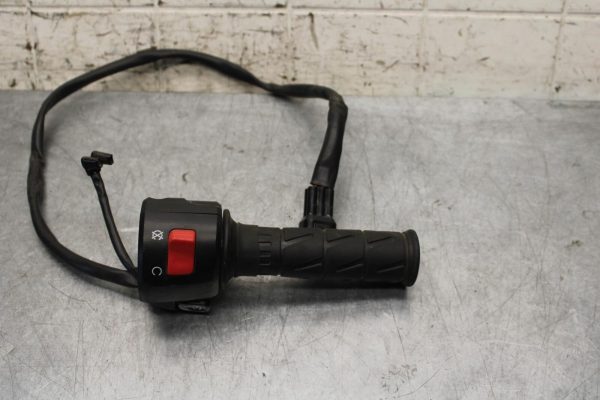 2014 Kawasaki Ninja 650 EX650E RIGHT CLIP ON HANDLE KILL OFF START SWITCH BB569 - Image 12