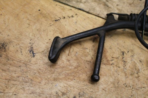 91-93 YAMAHA FZR1000 KICKSTAND SIDE KICK STAND W SENSOR BB339 - Image 5