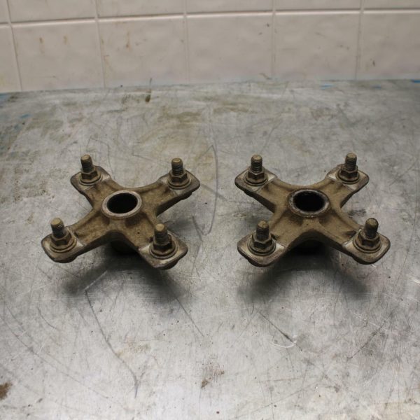 06-20 YAMAHA RAPTOR 700 YFM700R REAR BACK WHEEL RIGHT LEFT HUBS HUB SET BB414