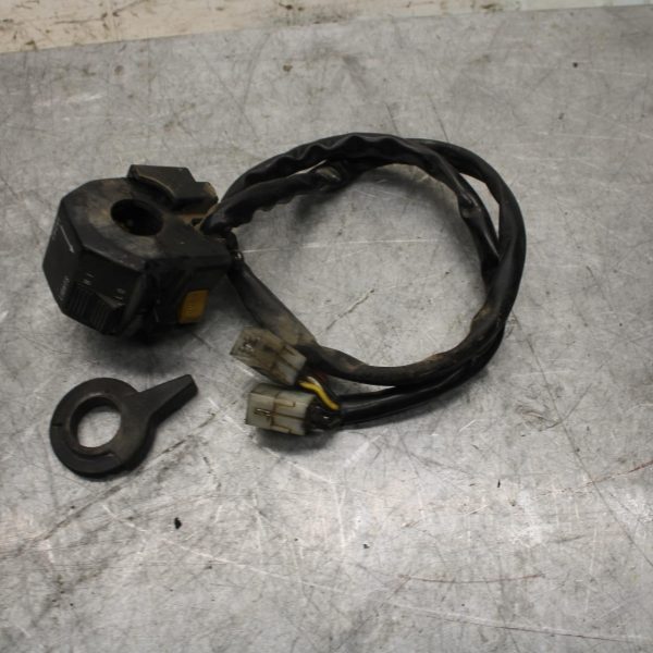 1993 Suzuki GSXR1100W LEFT CLIP ON HANDLE HORN SIGNALS SWITCH CHOKE BB46