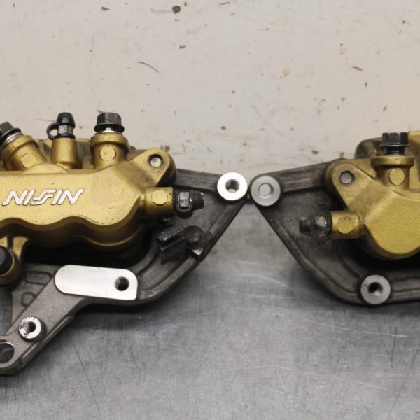 2008 Honda CBF1000 RIGHT LEFT FRONT BRAKE CALIPER SET PAIR CALIPERS BB641