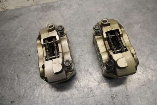 2009 Aprilia Shiver 750 SL750 RIGHT LEFT FRONT BRAKE CALIPER SET PAIR  BB506 - Image 5