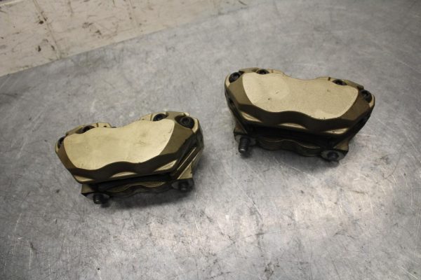 2009 Aprilia Shiver 750 SL750 RIGHT LEFT FRONT BRAKE CALIPER SET PAIR  BB506 - Image 6